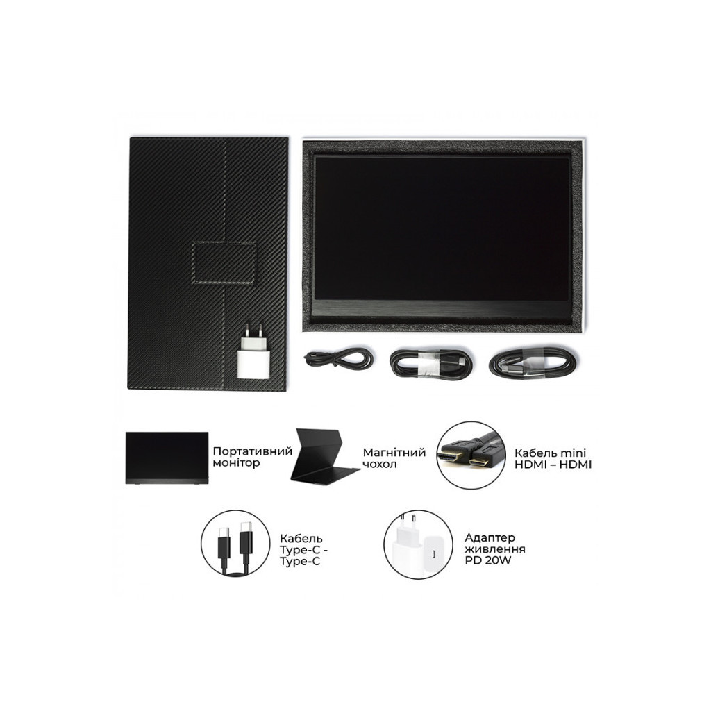 Монітор AirOn AirScreen15 (6126755803251) - зображення 11