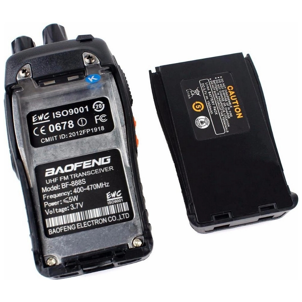 Портативна рація Baofeng BF-888S Ten Pack комплект 10 шт (2200000758941) - зображення 6