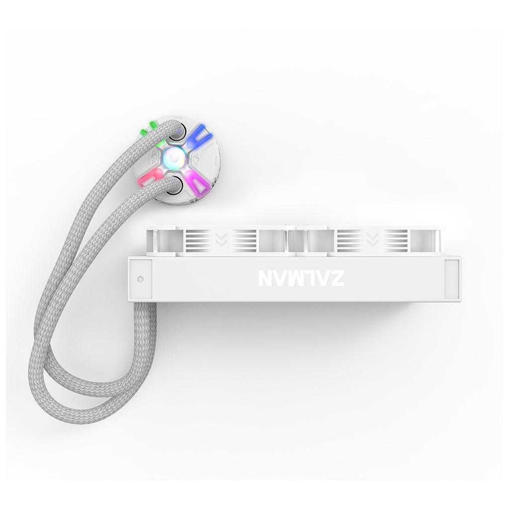Система рідинного охолодження Zalman RESERATOR5Z24ARGBWHITE - зображення 3