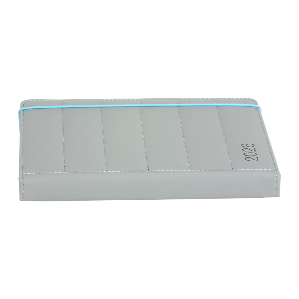 Тижневик Buromax датований 2026 AURA, А5 сірий (BM.21100-09) - изображение 5