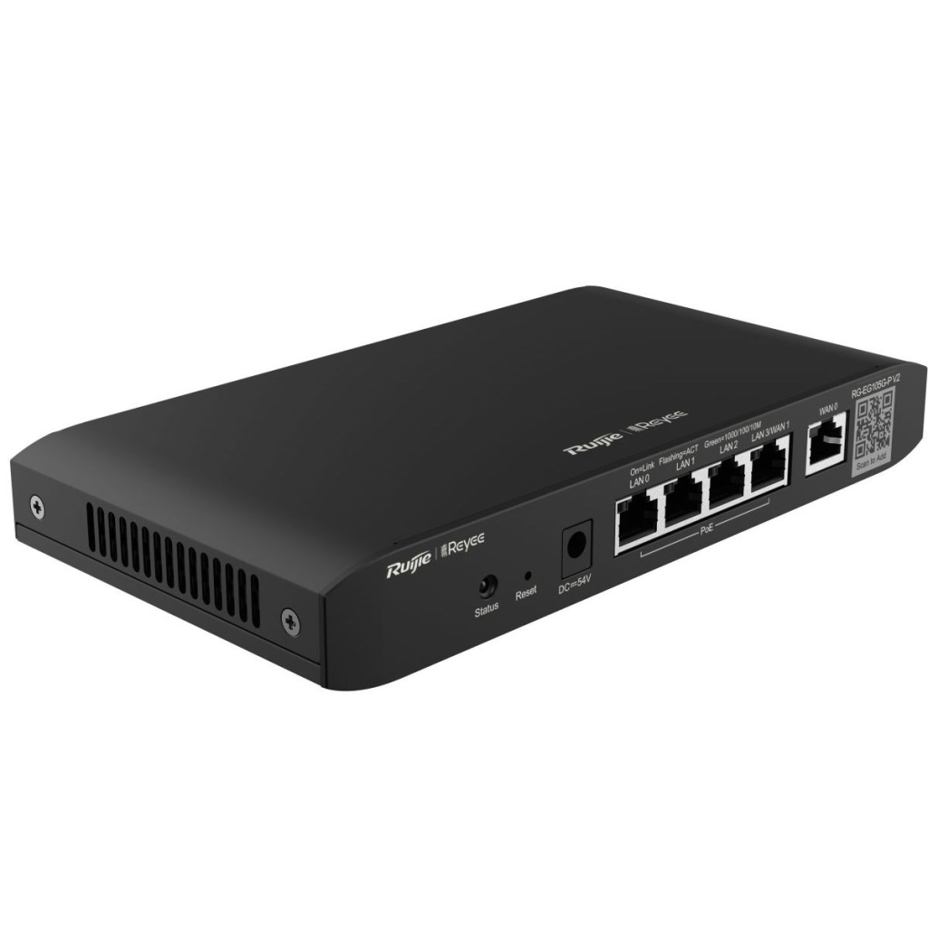Маршрутизатор Ruijie Networks RG-EG105G-P V2 - зображення 3
