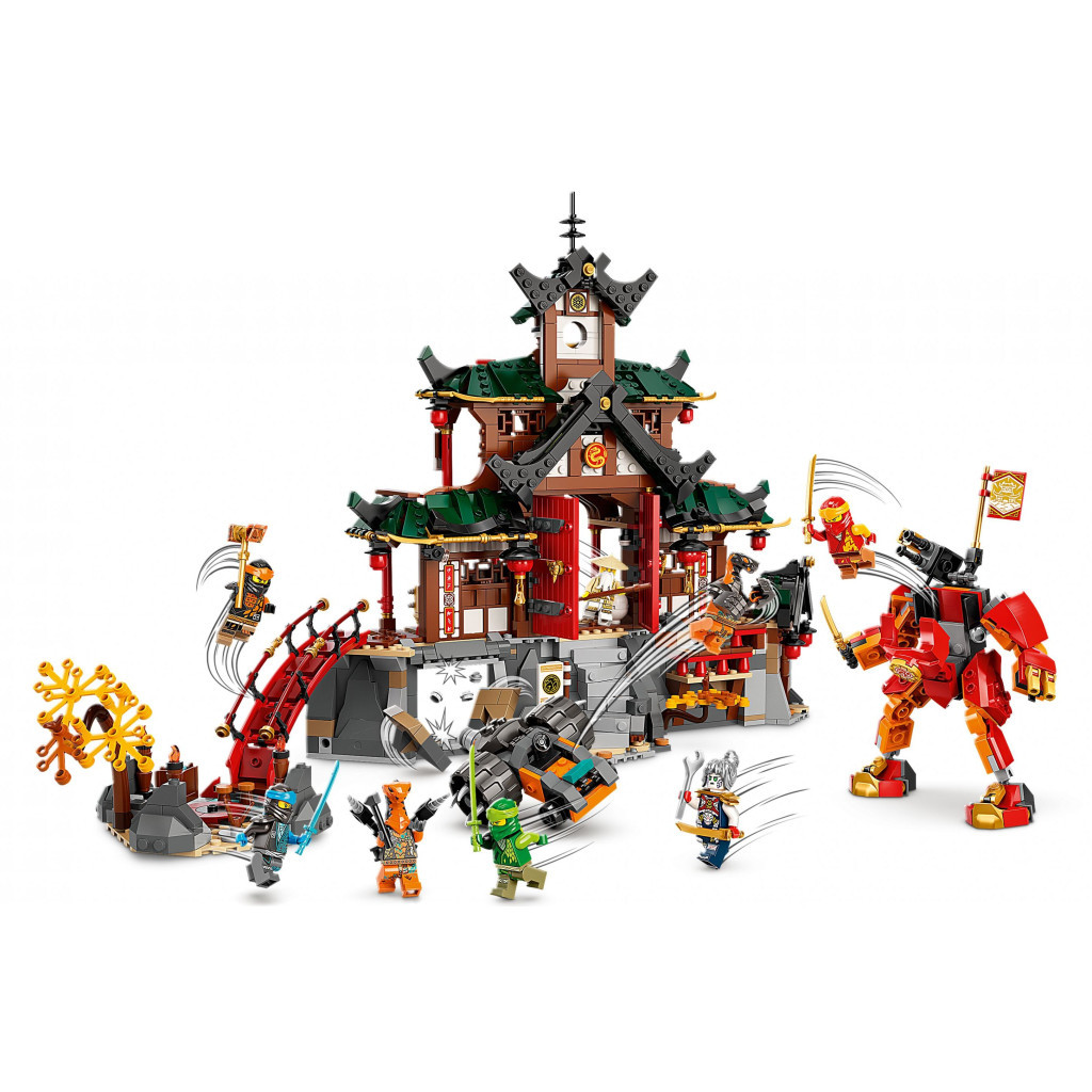 Конструктор LEGO NINJAGO Храм-додзе ніндзя 1394 деталей (71767) - зображення 4