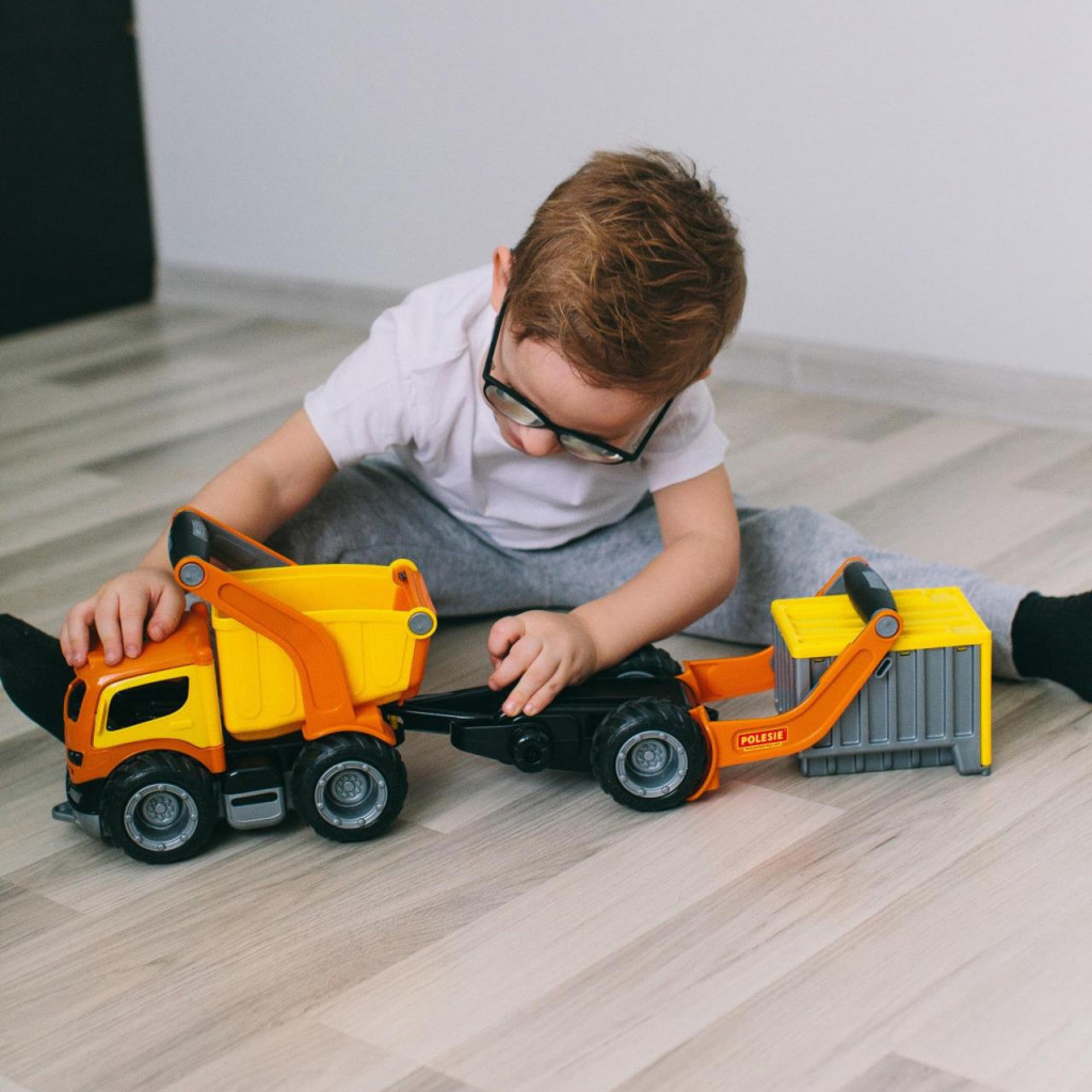 Спецтехніка Polesie Автомобіль-самоскид ГрипТрак (37466) - изображение 6