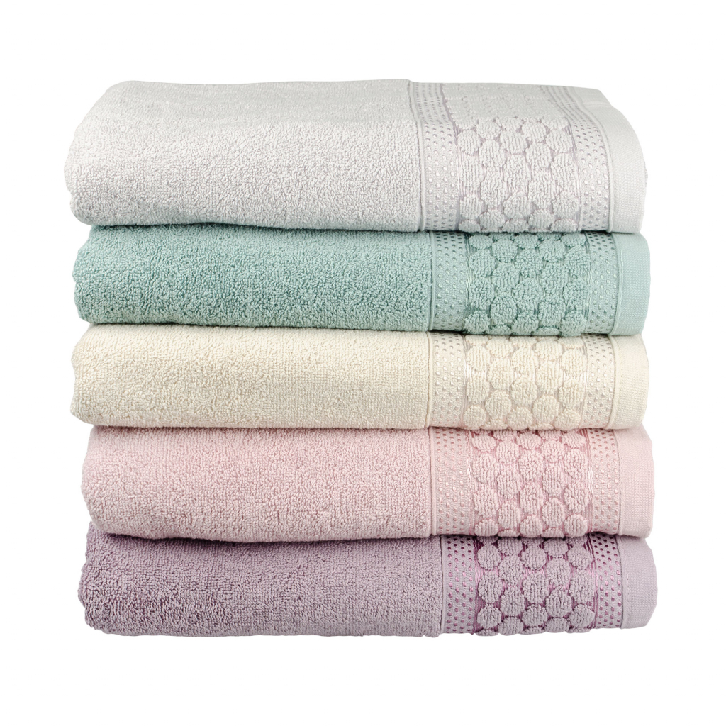 Рушник Home Line махровий Мія ліловий 70х130 см (162268) - зображення 3