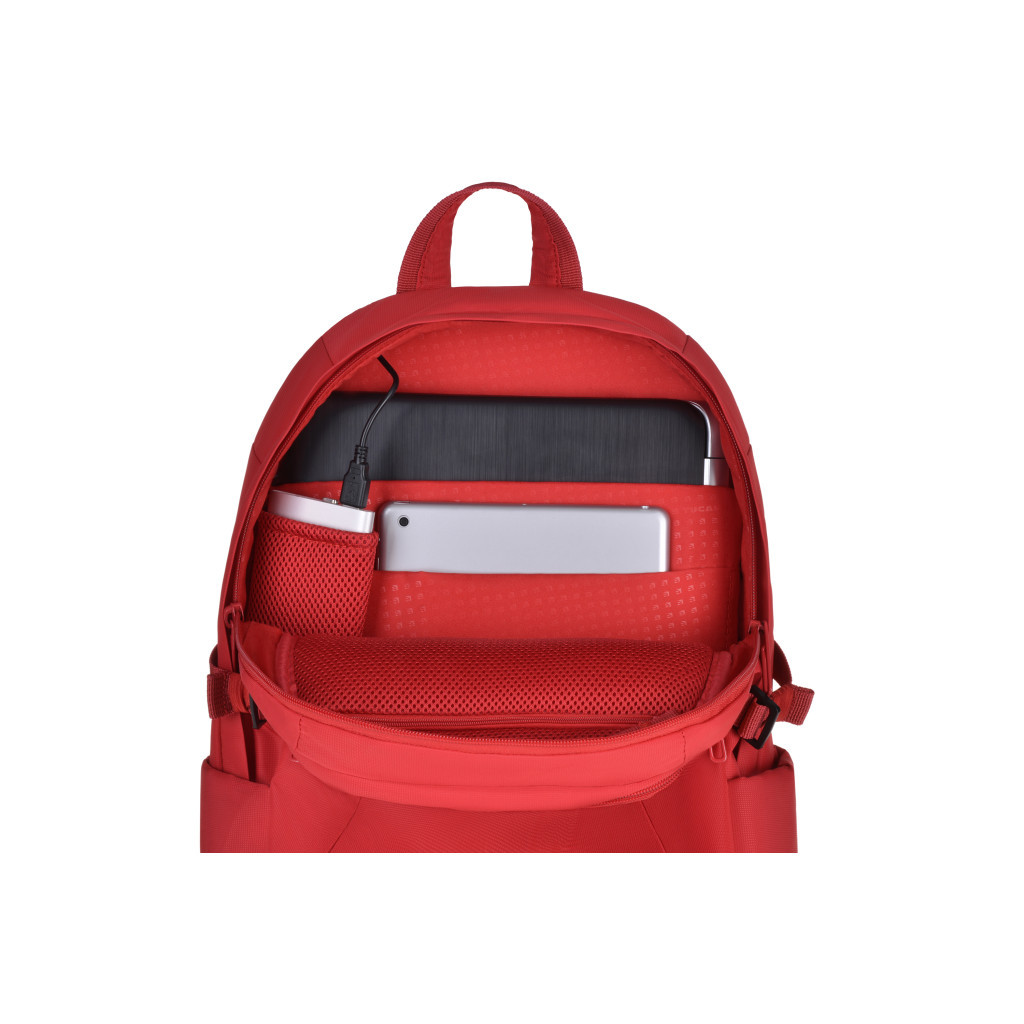 Рюкзак для ноутбука Tucano 16" Bravo Red (BKBRA-R) - зображення 12