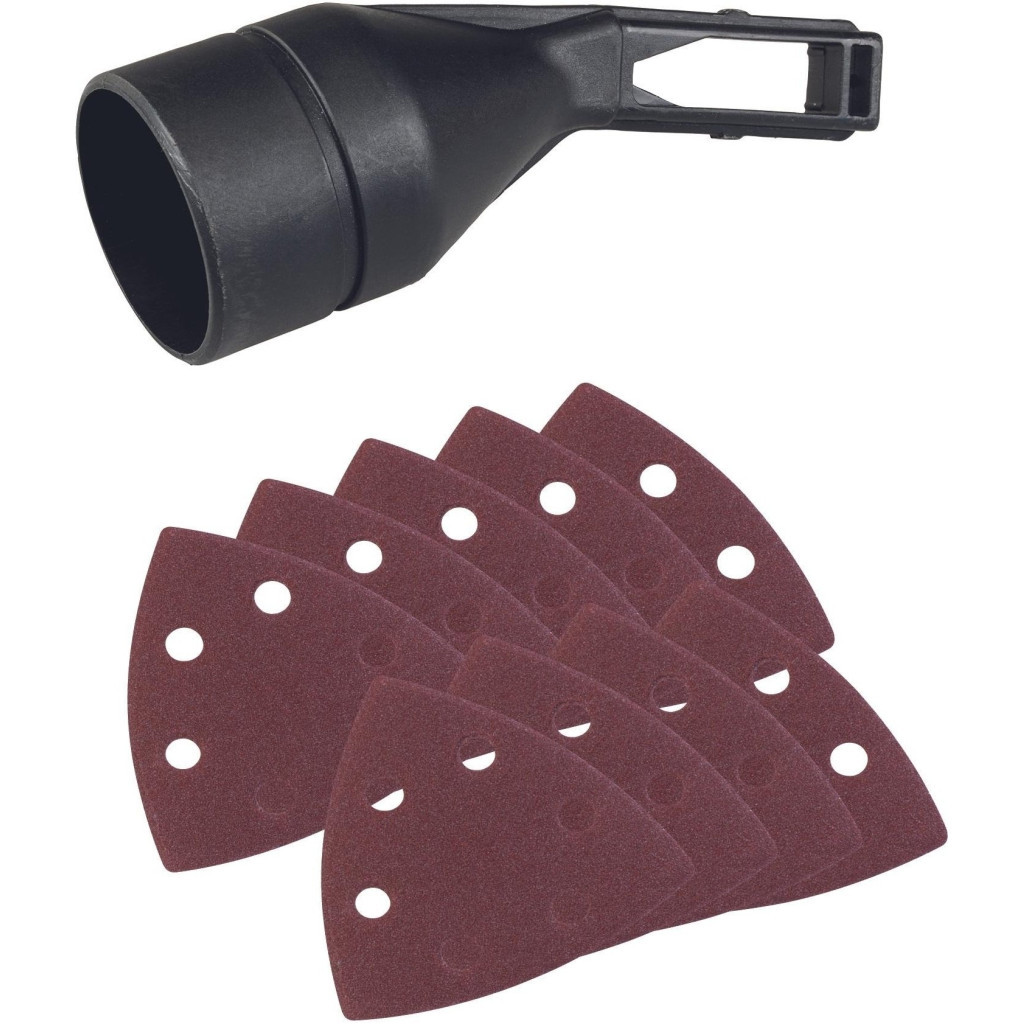 Шліфувальна машина Einhell дельтавидна TC-DS 20 E, 200Вт, 90х90х90мм, 12000-22000 об/хв 9 шліфпаперів (4464255) - зображення 6