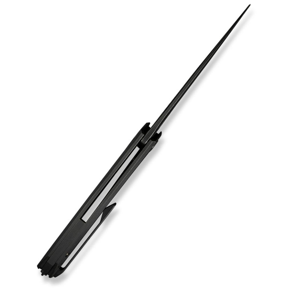 Ніж Weknife Acuminal, Black Titanium, Darkwash (WE23070-1) - зображення 4