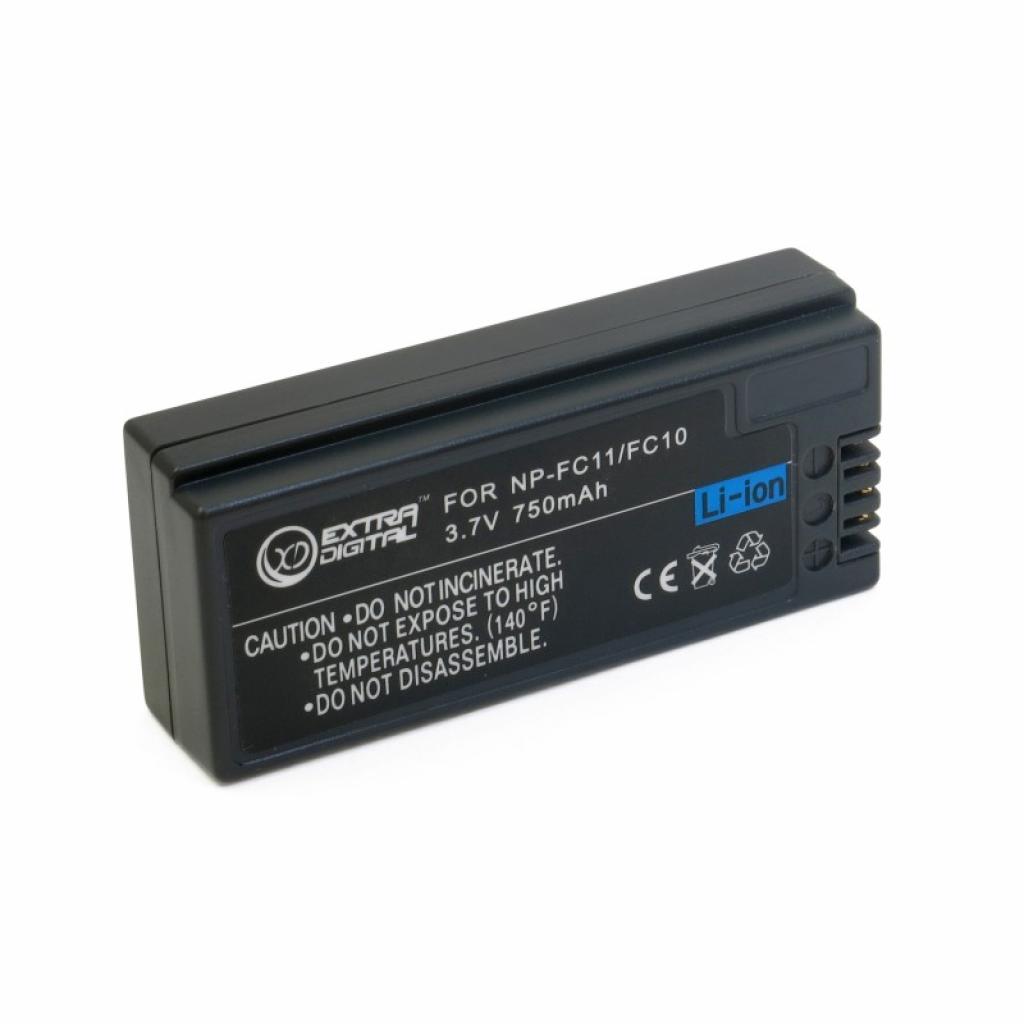 Акумулятор до фото/відео Extradigital Sony NP-FC10 (BDS2655) - зображення 1