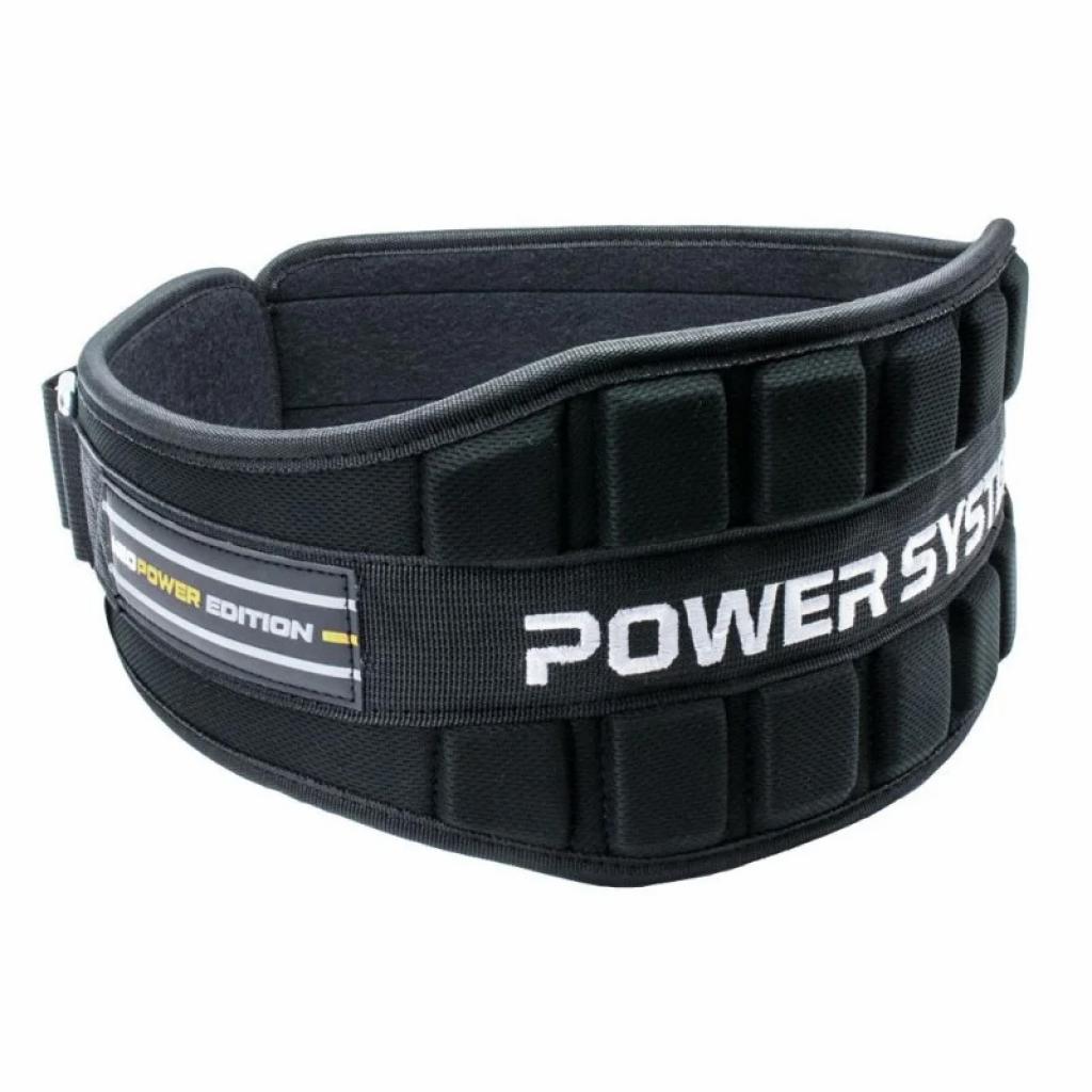 Атлетичний пояс Power System Neo Power PS-3230 Black/Yellow S (PS_3230_S_Bl/Yellow) - зображення 1