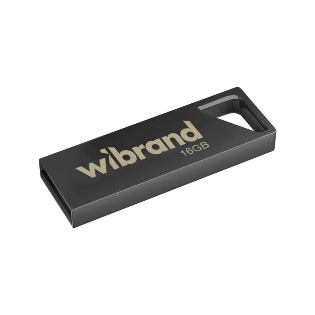 USB флеш накопичувач Wibrand 16GB Stingray Grey USB 2.0 (WI2.0/ST16U5G) - зображення 1