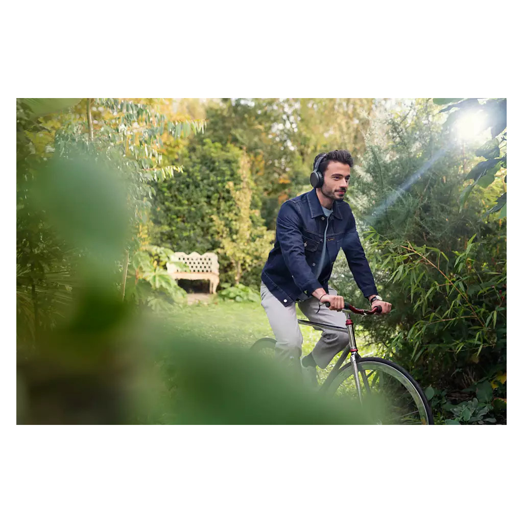 Навушники Philips TAH5205 Over-ear ANC Wireless Mic Black (TAH5205BK/00) - зображення 12