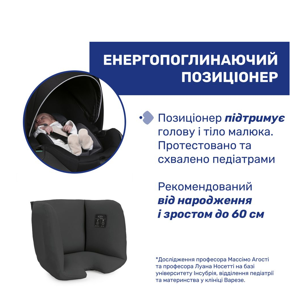 Автокрісло Chicco Kory Plus i-Size Чорне (8058664181452) (87146.45) - зображення 5