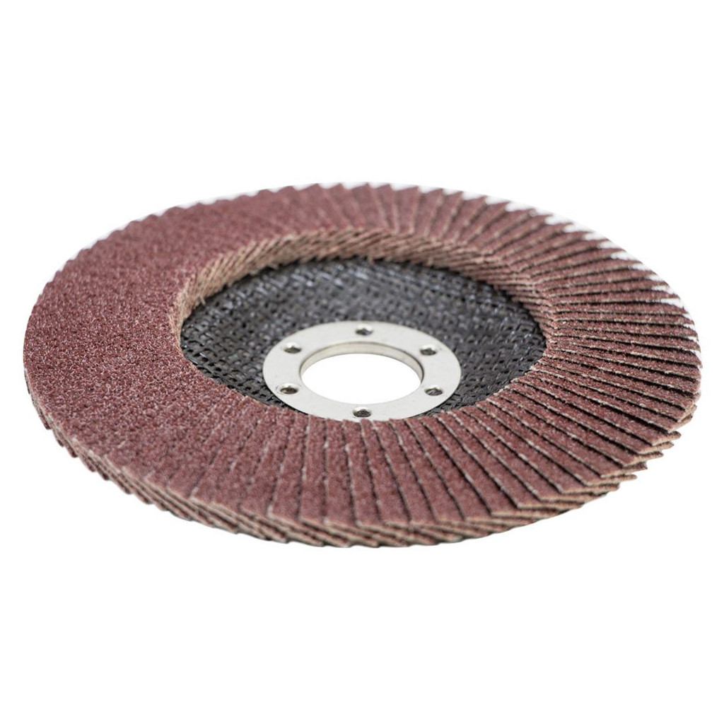 Круг зачистний Sigma пелюстковий торцевий Т29 (конічний) 125мм P60 (9172631) - зображення 3