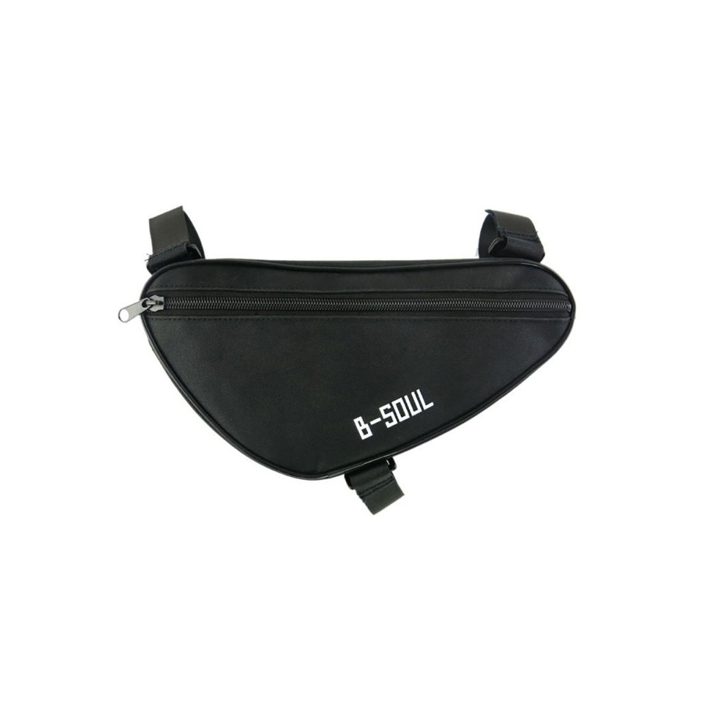 Велосумка нарамна Bravvos BC-BG065 26x13x7 cm Black (BIB-047) - зображення 1