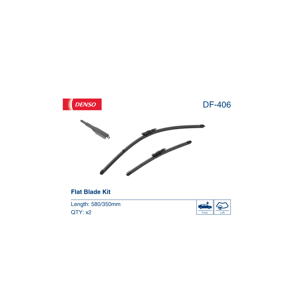 Щітка склоочисника Denso DF-406 - зображення 1