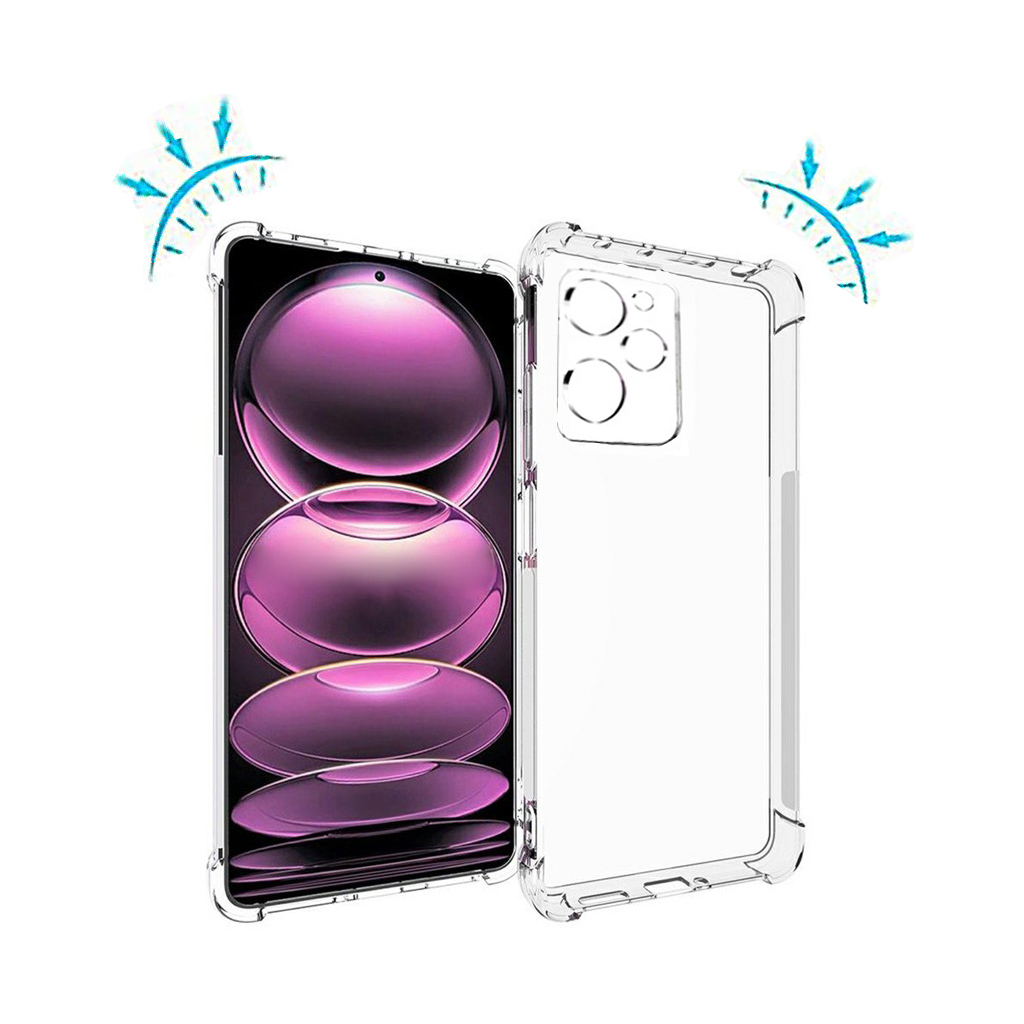 Чохол до мобільного телефона BeCover Anti-Shock Poco X5 Pro 5G Clear (708896) - зображення 5