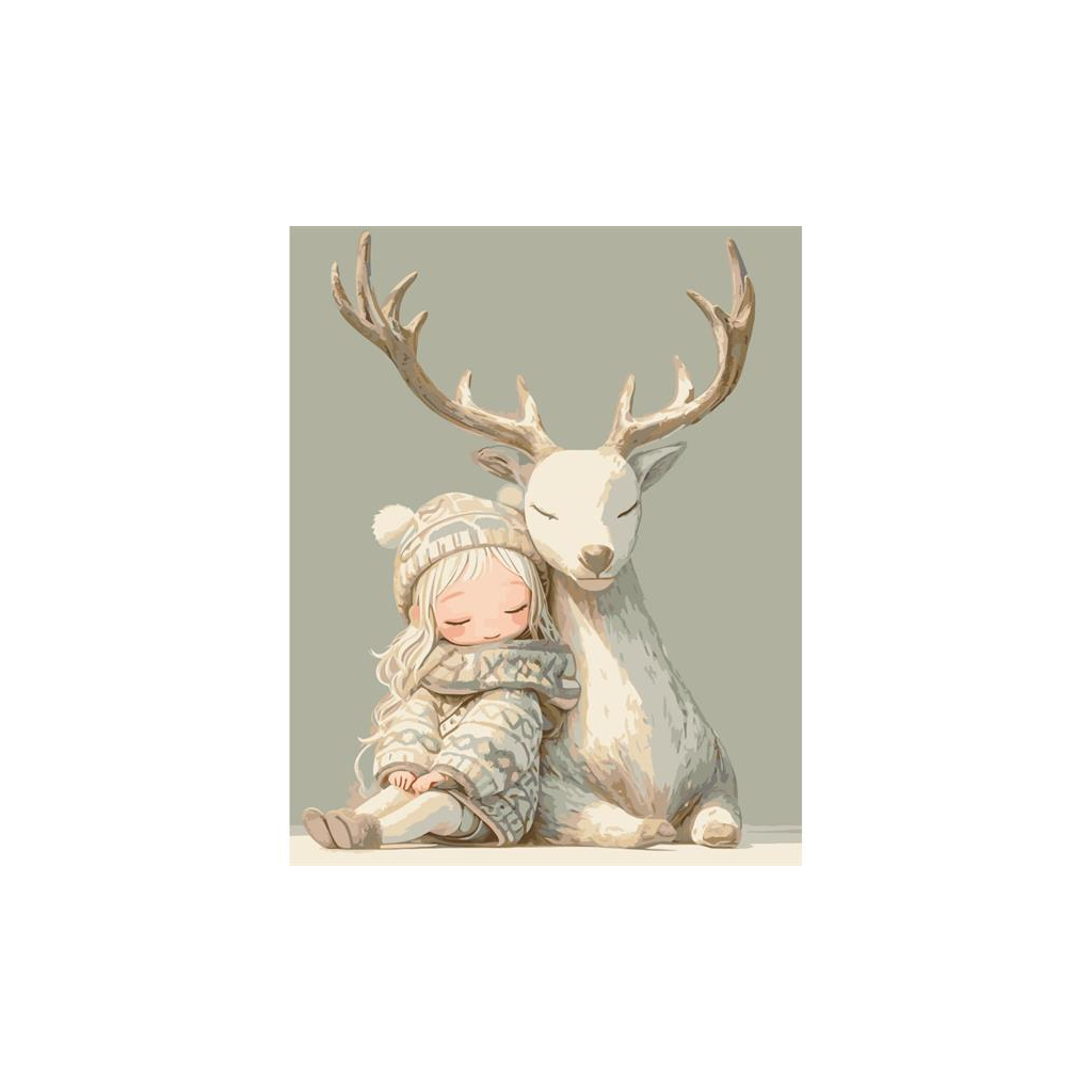 Картина по номерам ArtCraft Поруч з другом 40х50 см (10152-AC) - зображення 2