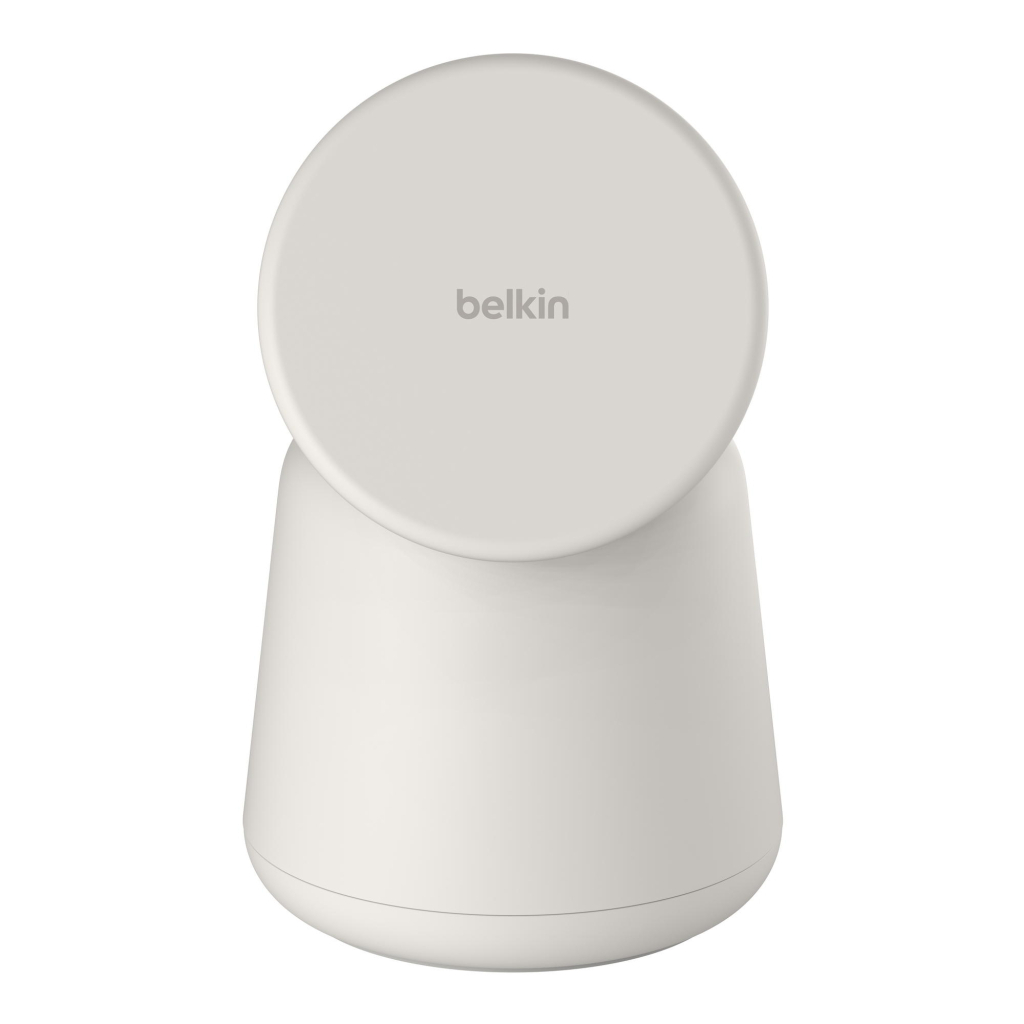 Зарядний пристрій Belkin 2in1 MagSafe iPhone/Watch/AirPods Sand Mass (WIZ020VFH37) - зображення 4