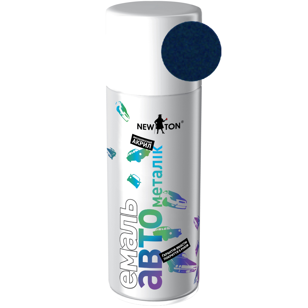 Аерозольна фарба для автомобіля New Ton 478 мет. слива 400 мл (000000508) - зображення 1