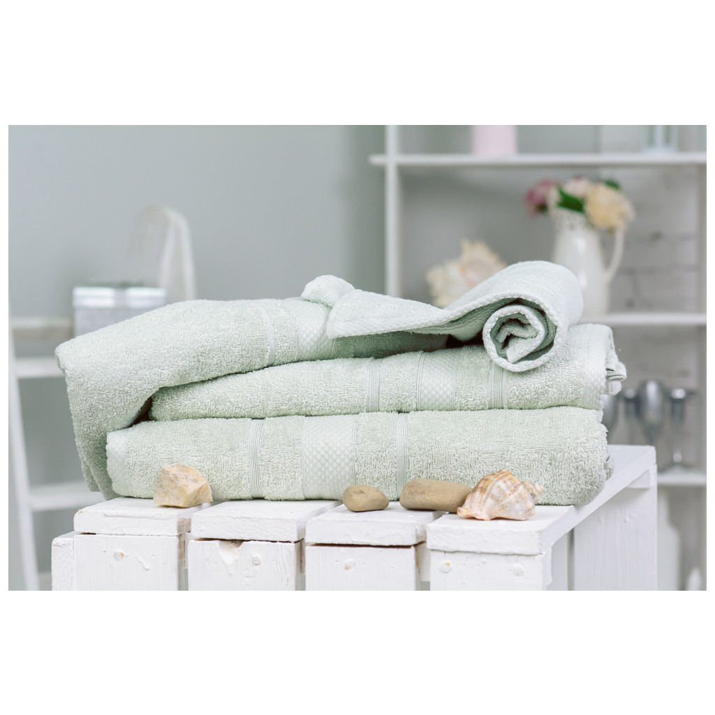 Рушник MirSon набір банний 5008 SoftNess Menthol 40x70, 50x90, 70x140, 100x150 (2200003183320) - зображення 1