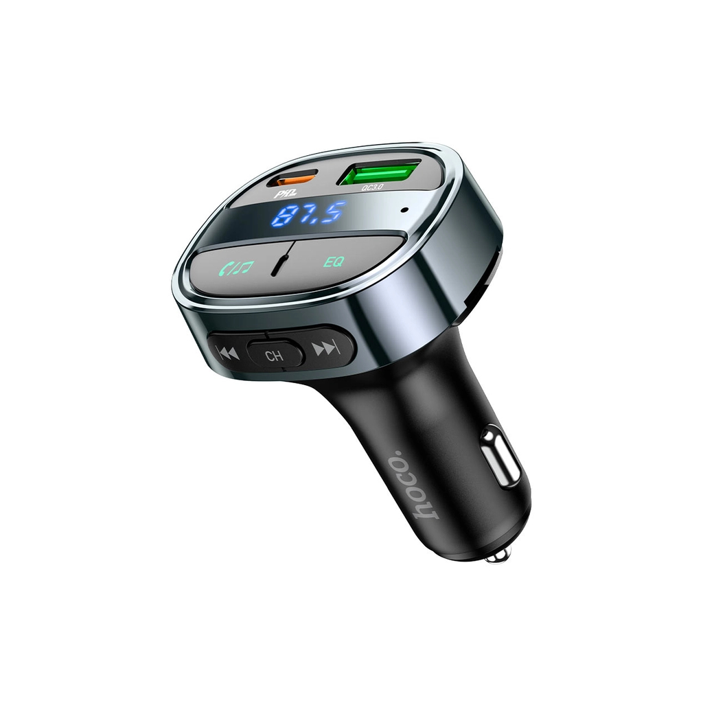 FM модулятор HOCO E70, Black, Box - изображение 1