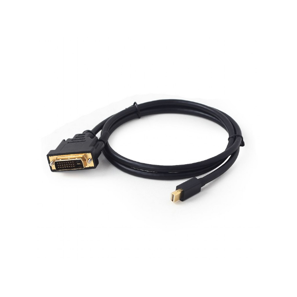 Кабель мультимедійний miniDisplayPort to DVI 1.8m Cablexpert (CC-mDPM-DVIM-6) - зображення 3