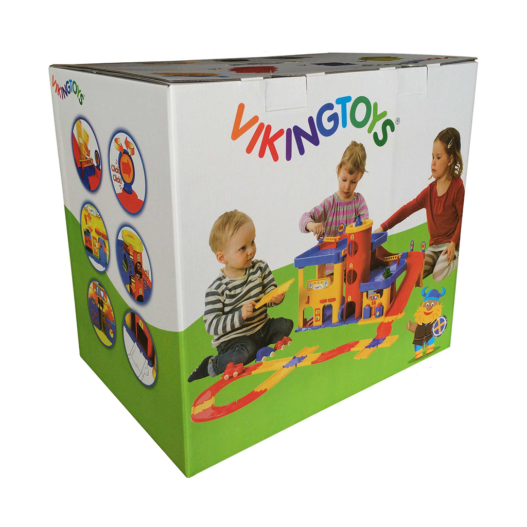 Ігровий набір Viking Toys Гараж 3 рівні (5502) - зображення 2