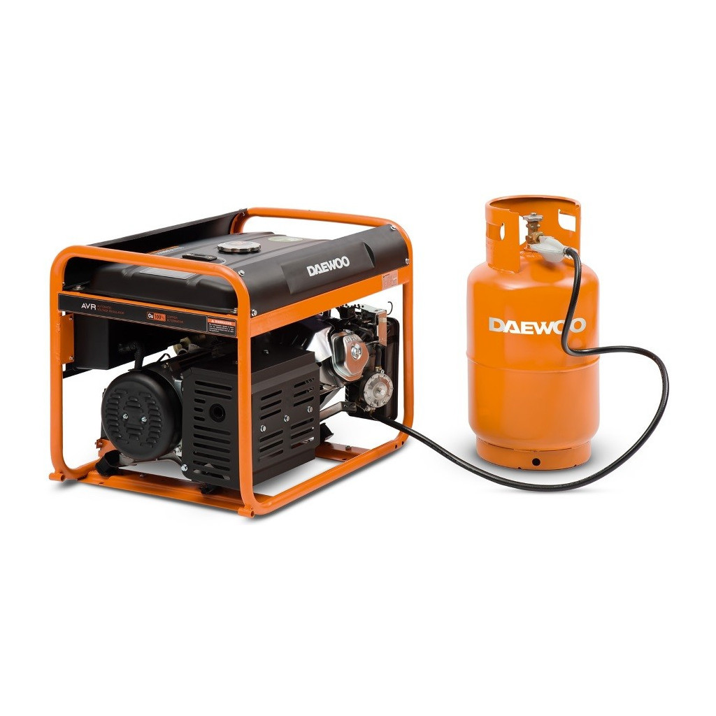 Генератор Daewoo GDA 7500DFE Gasoline + LPG 6,5kW (GDA7500DFE) - зображення 4