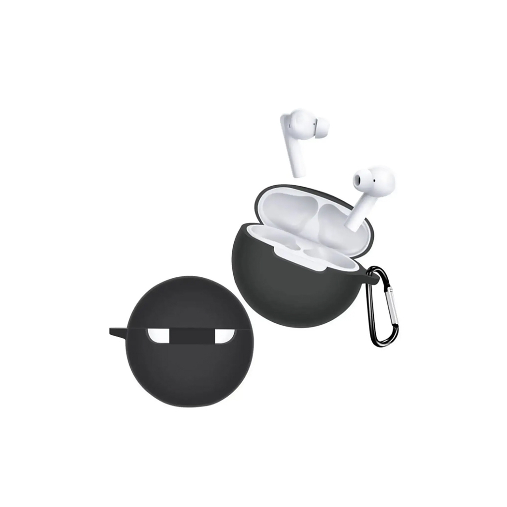 Чохол для навушників BeCover Silicon для Oppo Enco Buds 2 Black (710183) - зображення 2