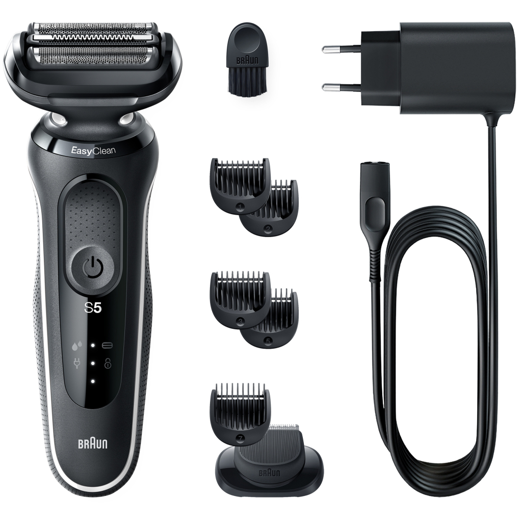 Електробритва Braun Series 5 51-W1500s BLACK / WHITE - зображення 1