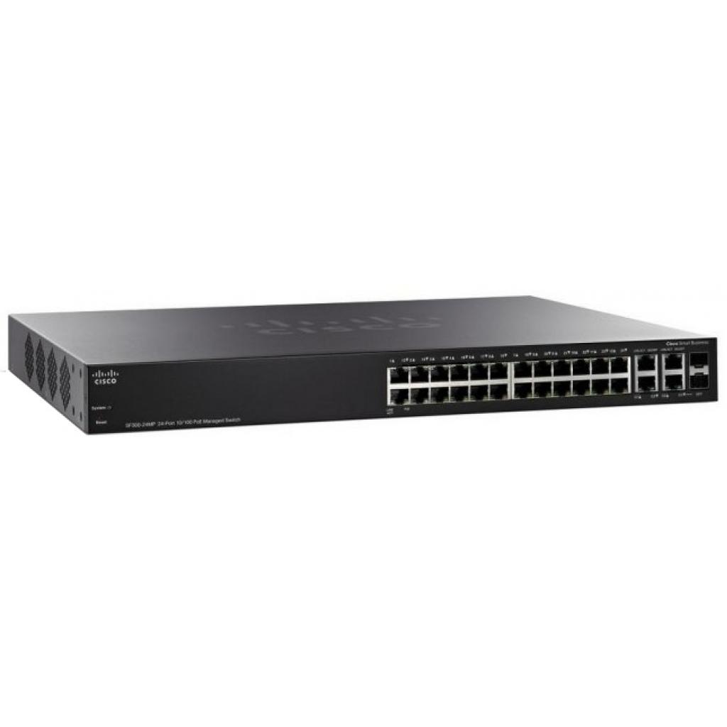 Комутатор мережевий Cisco SF350-24MP-K9-EU - изображение 1