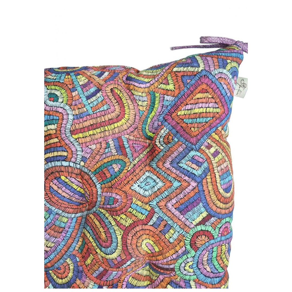 Подушка на стілець Прованс MixPrint 503 мозаіка 40х40 см (4823093449886) - зображення 2