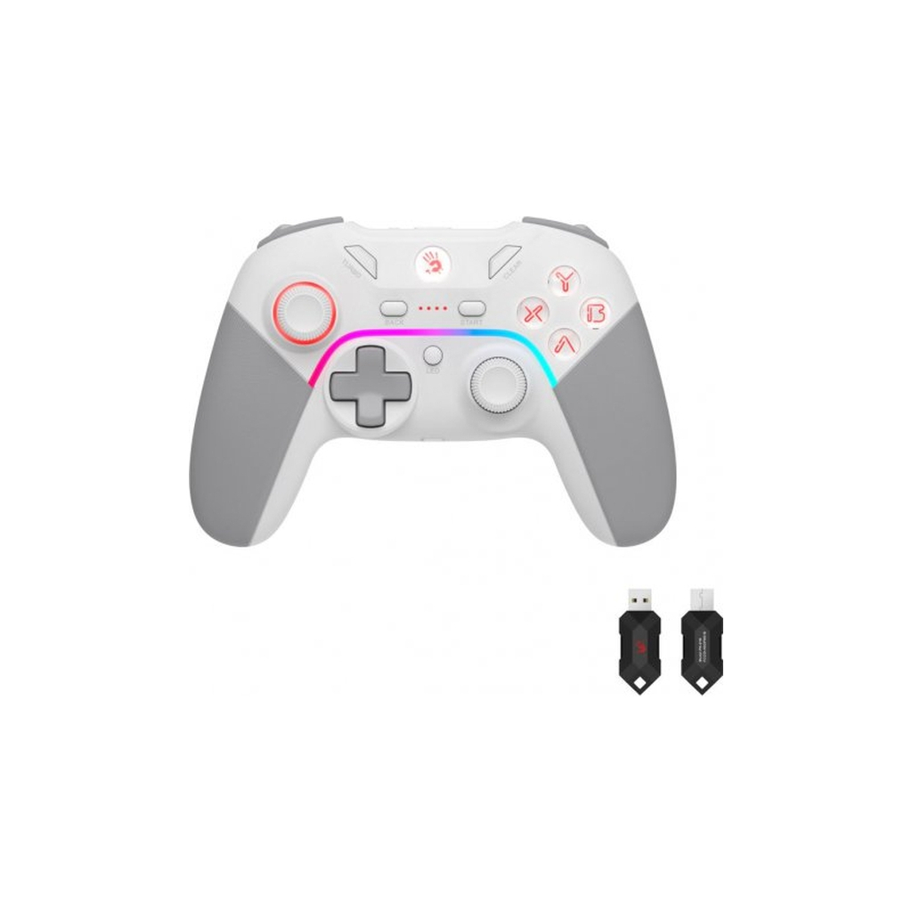 Геймпад A4Tech Bloody GPW70 Wireless/USB Sports White (4711421995870) - изображение 1