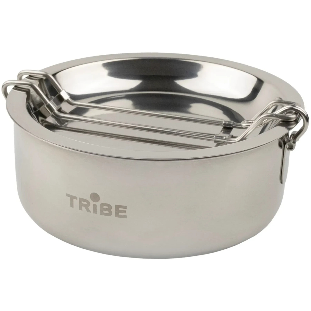 Набір туристичного посуду Tribe Tourist Set 1,2 л сталевий (T-FG-0008-metal) - изображение 2