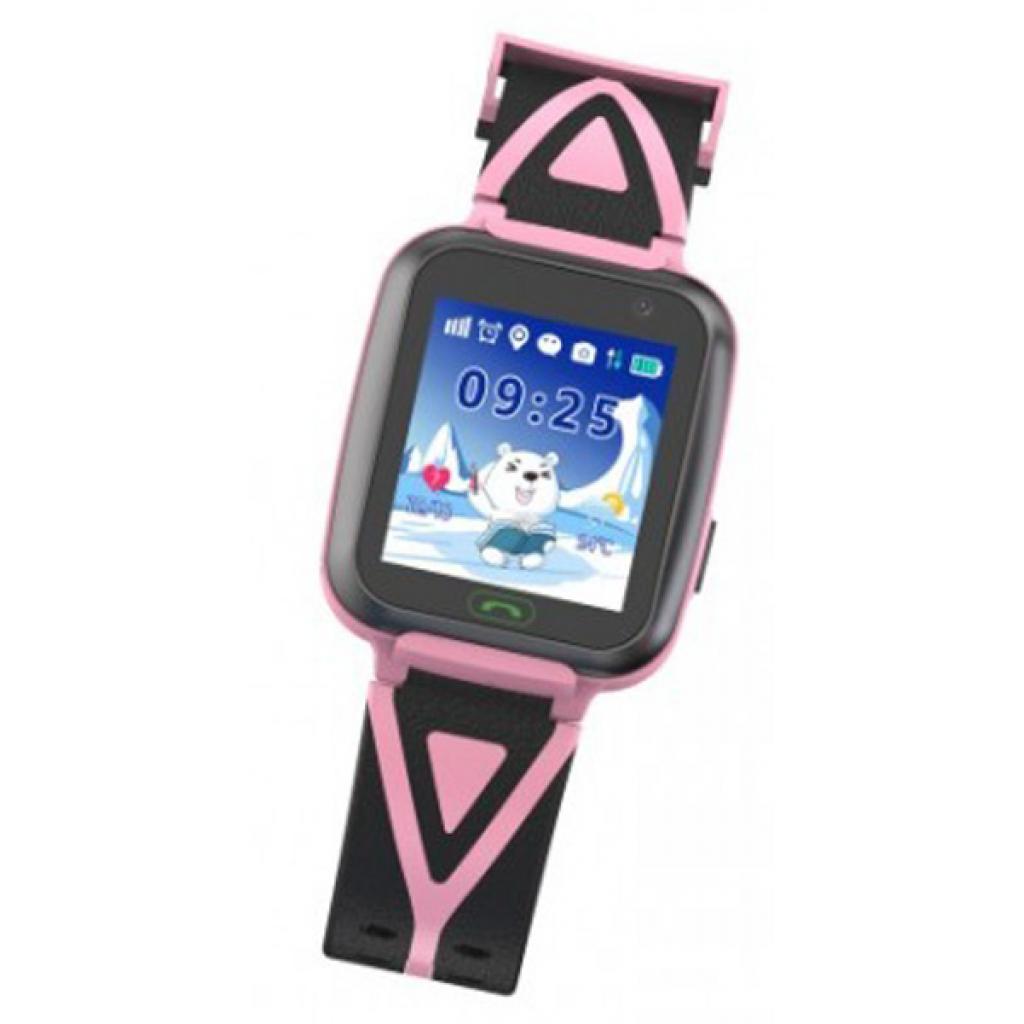 Смарт годинник-телефон GoGPS К07 Pink дитячий з GPS (K07PK) - зображення 5