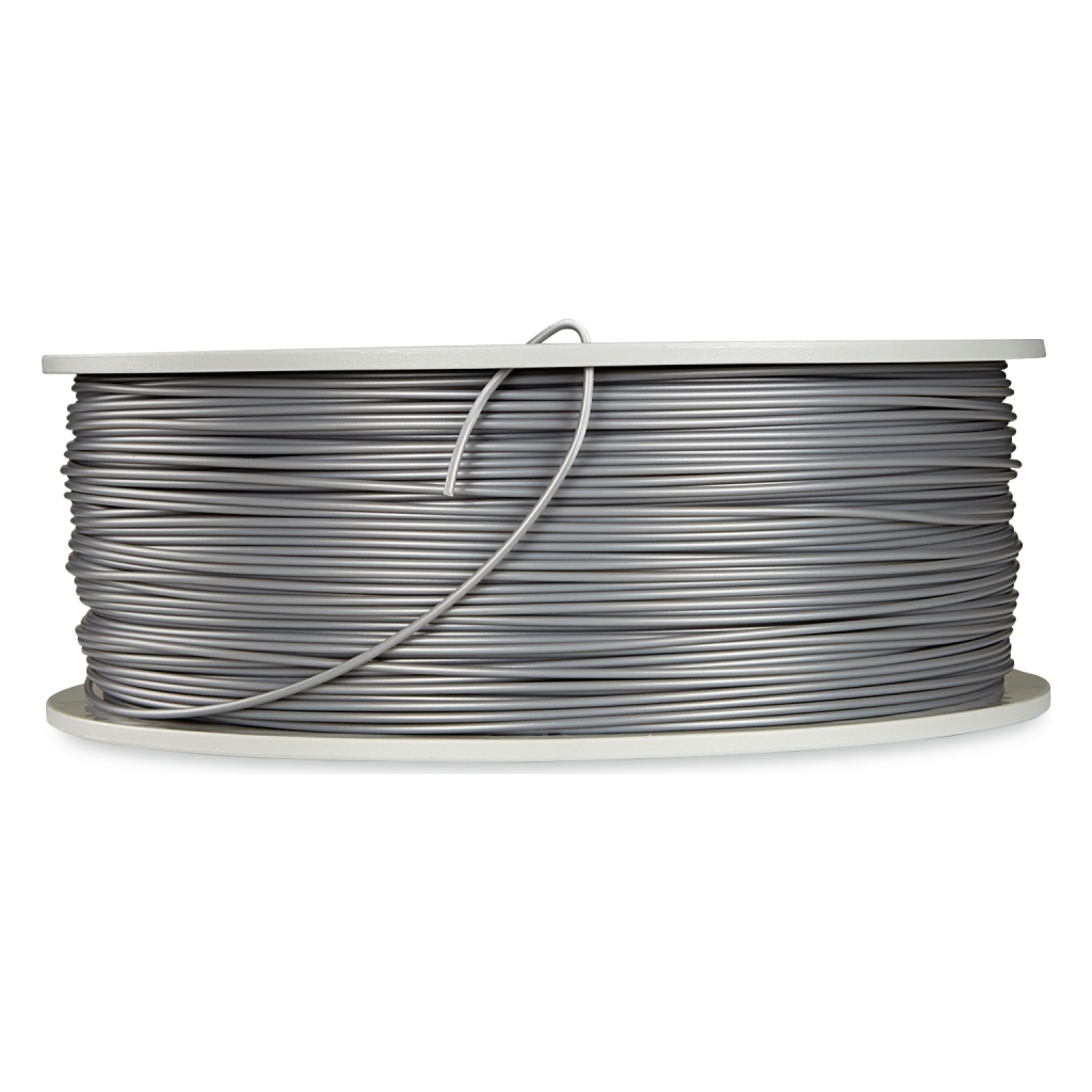 Пластик для 3D-принтера Verbatim PLA, 1.75 мм, 1кг, Grey Aluminium (55319) - зображення 1