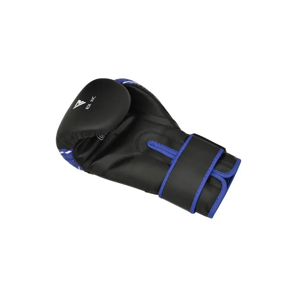 Боксерські рукавички RDX 4B Robo Kids Blue/Black 6 унцій (JBG-4U-6oz) - зображення 4