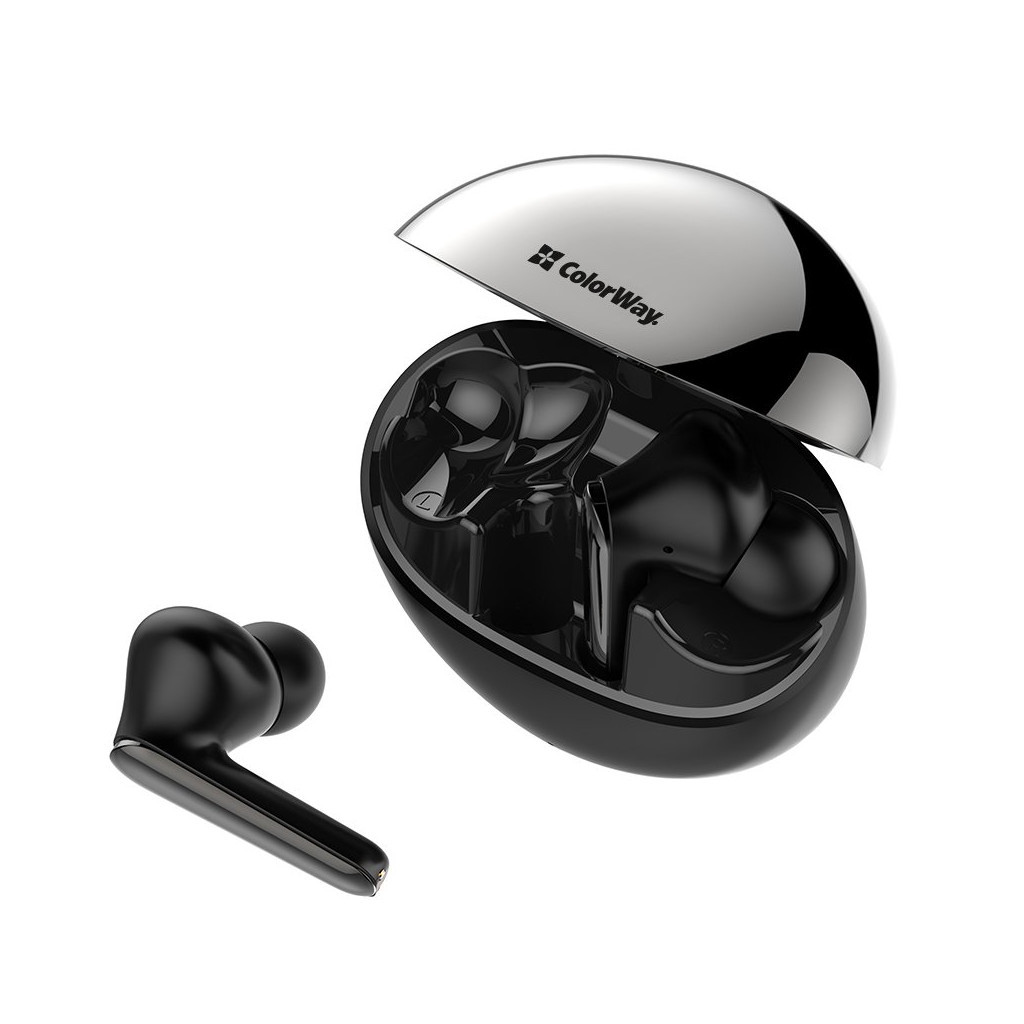 Навушники ColorWay TWS-3 Earbuds Black (CW-TWS3BK) - зображення 7