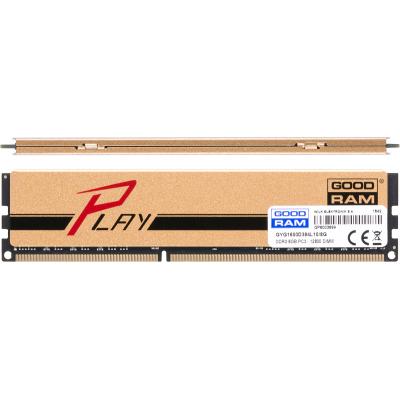 Модуль пам'яті для комп'ютера DDR3 8GB 1600 MHz PLAY Gold Goodram (GYG1600D364L10/8G) - зображення 3
