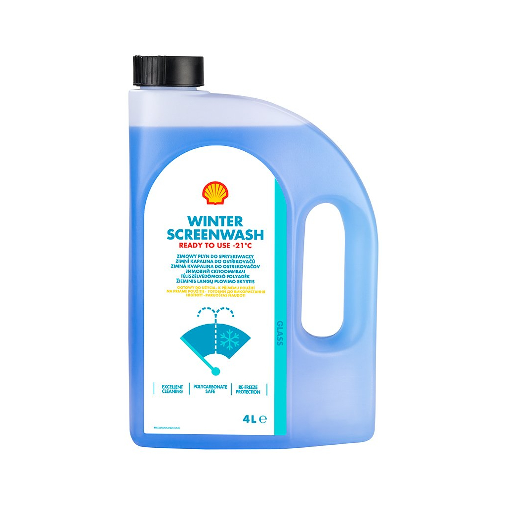 Омивач автомобільний Shell зимовий (-21С) 4л (2291) - зображення 1