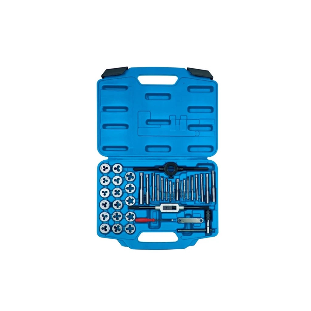 Набір мітчиків і плашок KING TONY дюймових 39 шт (12939SQ1) - зображення 1