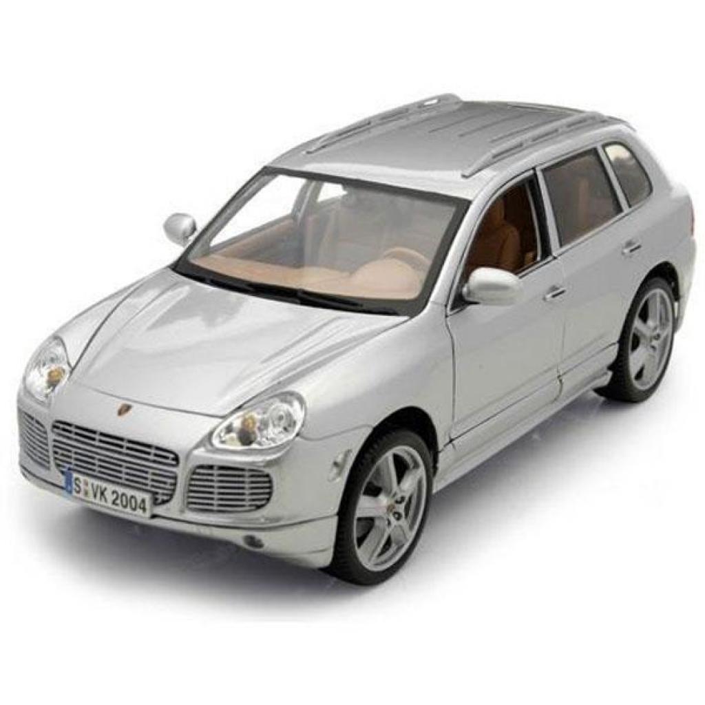 Машина Maisto Porsche Cayenne (1:18) серый металлик (31675 met. grey) - зображення 1