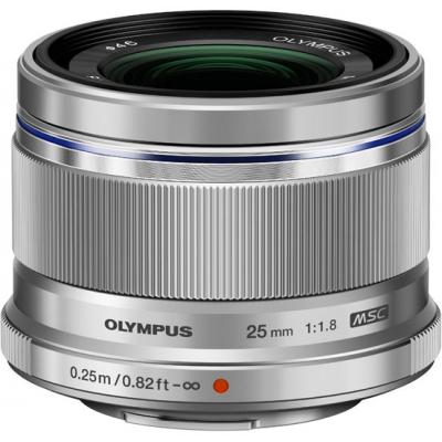 Об'єктив Olympus ES-M2518 25mm 1:1.8 Silver (V311060SE000) - зображення 1