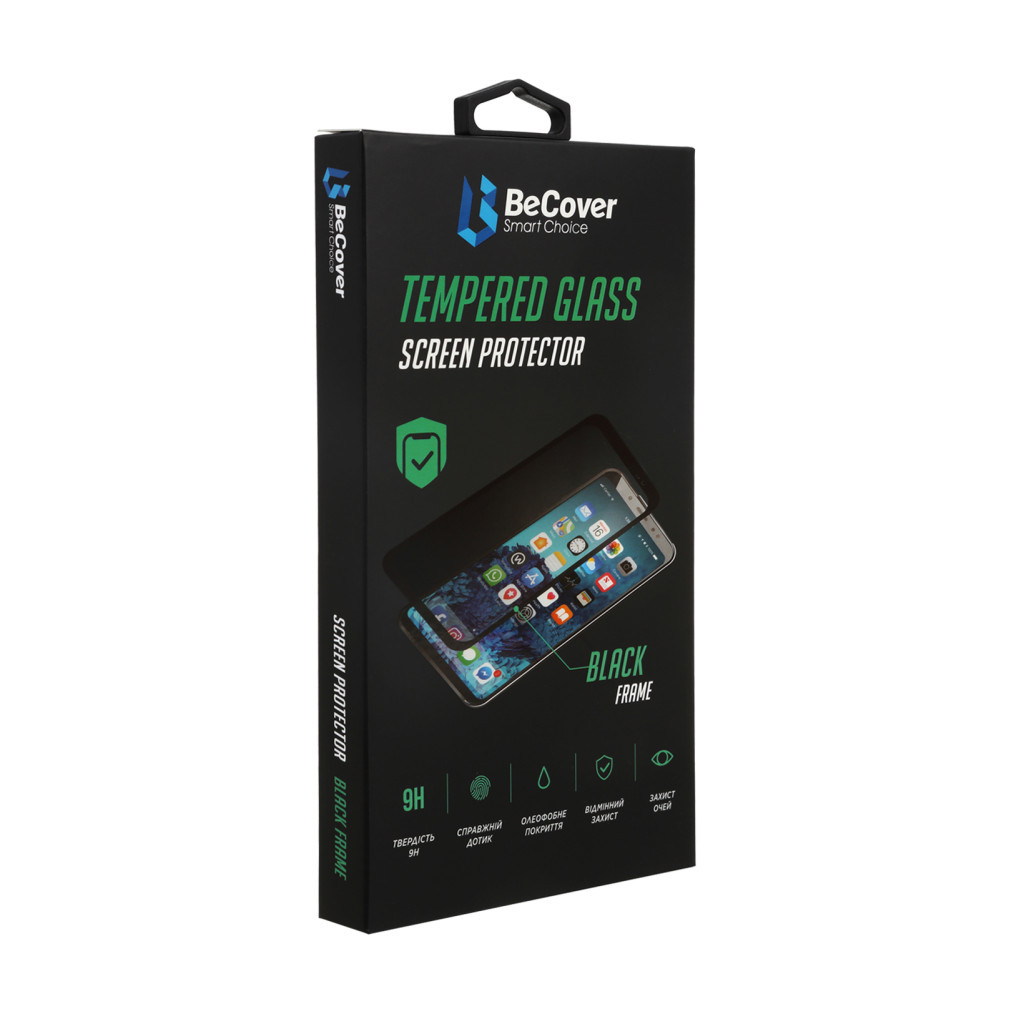 Скло захисне BeCover Ulefone Note 8 / Note 8P Black (707317) - зображення 3