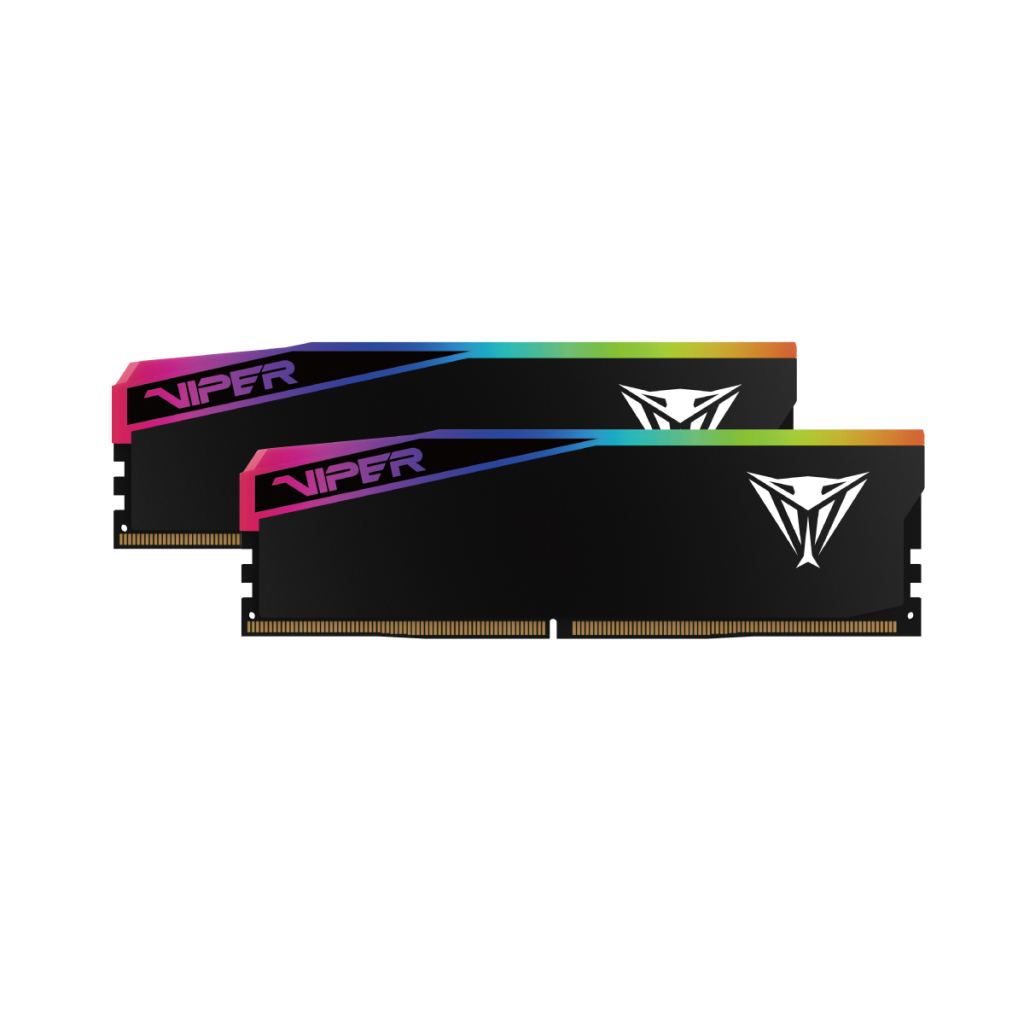 Модуль пам'яті для комп'ютера DDR5 32GB (2x16GB) 6000 MHz Viper Elite 5 Ultra RGB Patriot (VEUR532G6028K) - зображення 1
