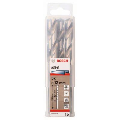Свердло Bosch HSS-G 12 мм., 5 шт. по металу (2.608.595.081) - зображення 2