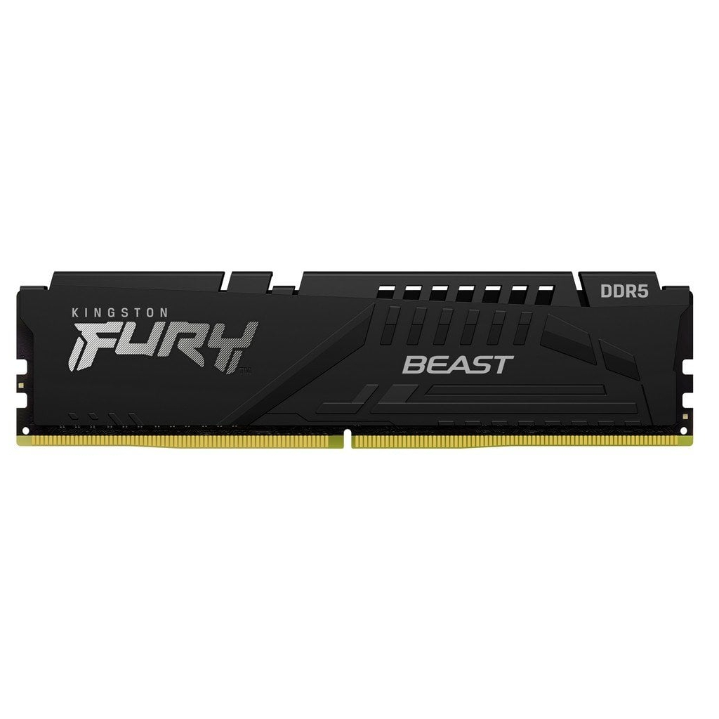 Модуль пам'яті для комп'ютера DDR5 32GB (2x16GB) 5600 MHz Beast AM5 Black Kingston Fury (ex.HyperX) (KF556C36BBEK2-32) - изображение 2