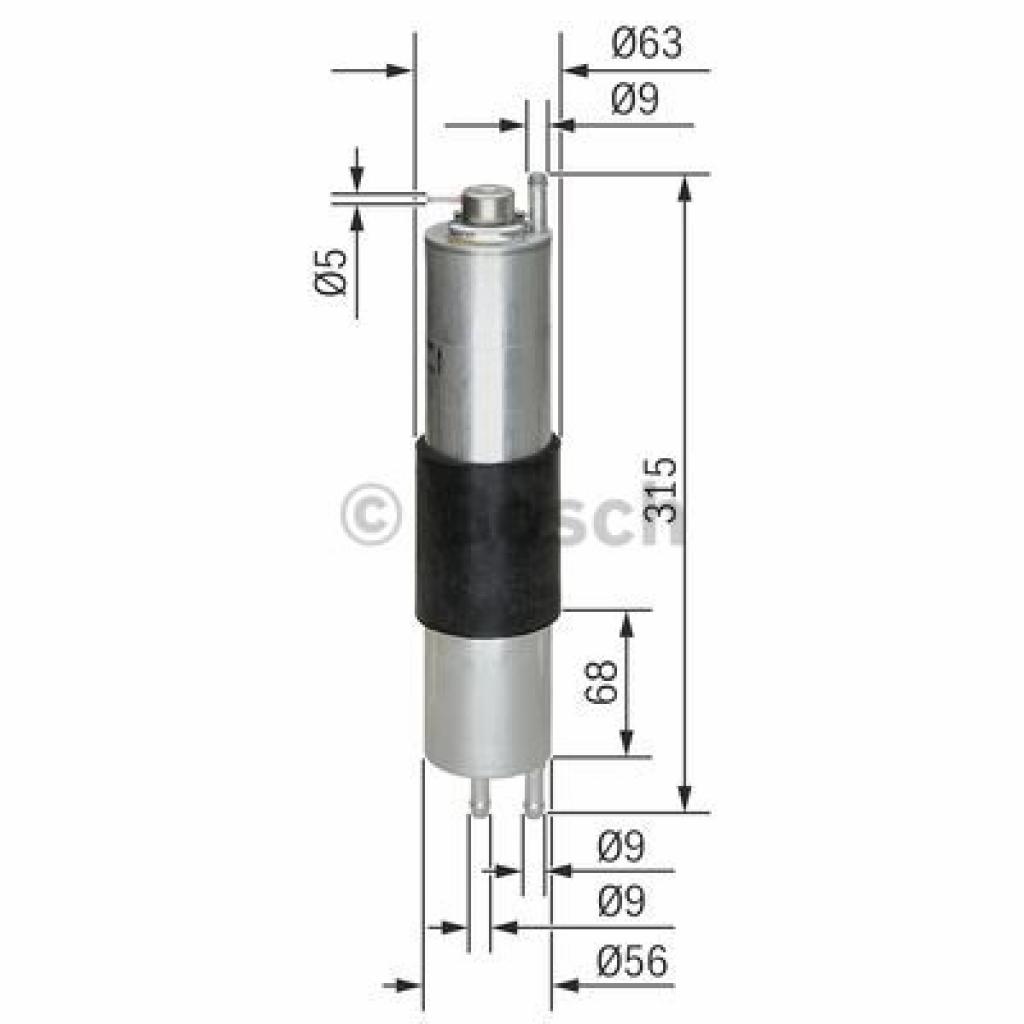 Фільтр паливний Bosch 0 450 905 952 - зображення 5