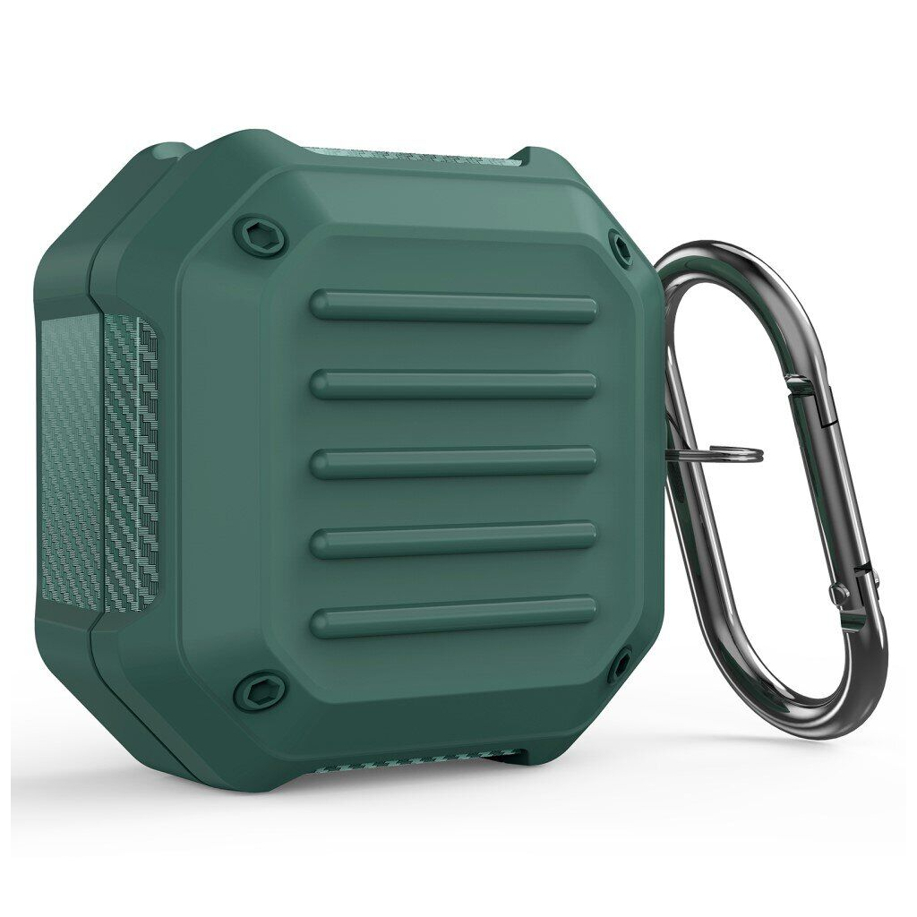 Чохол для навушників BeCover Protective TPU для Samsung Galaxy Buds FE SM-R400 Dark Green (710103) - зображення 1
