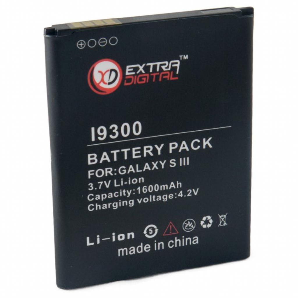 Акумуляторна батарея Extradigital Samsung GT-i9300 Galaxy S3 (BMS6313) - зображення 2